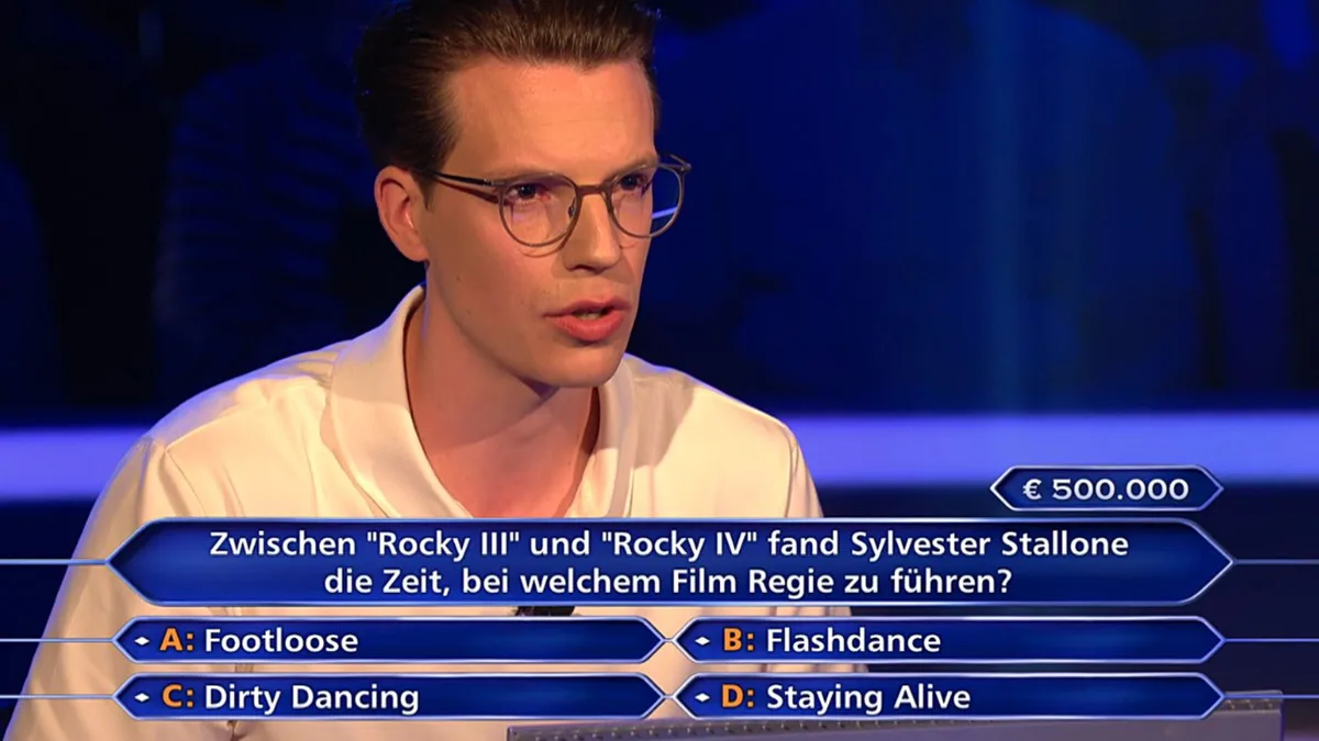 „Wer wird Millionär?“: Mutig oder leichtsinnig? Kandidat zockt bei einer halben Million Euro