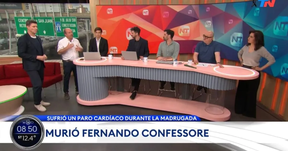 «Siempre estoy presente»: la última frase de Fernando Confessore en TN que emocionó a sus compañeros