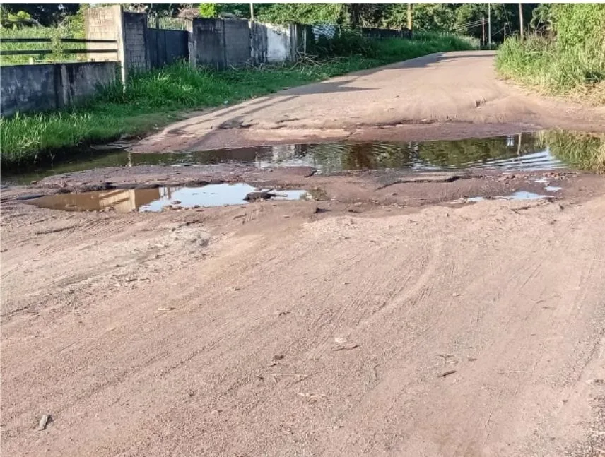 Intransitable está la vía principal de El rosario