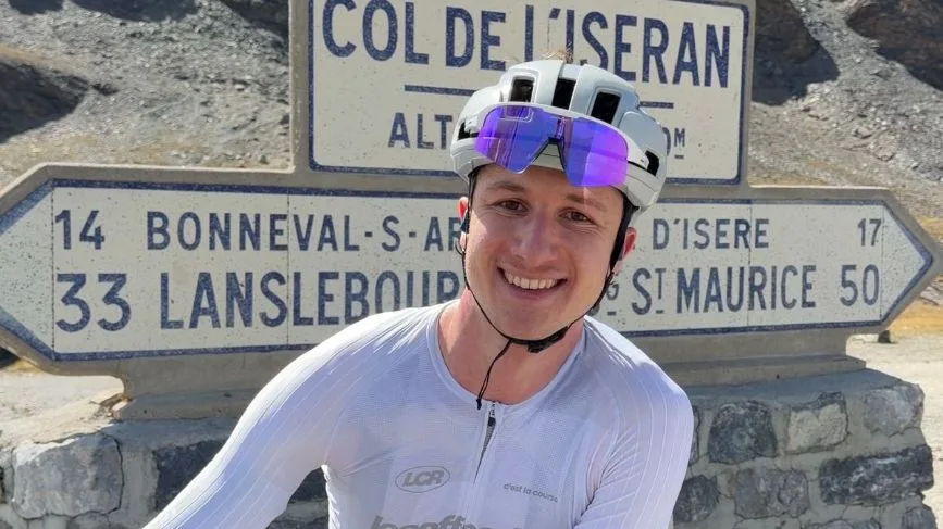 Val d'Isère : ce cycliste alsacien de 26 ans monte dix fois le Col de l'Iseran en 24 heures !
