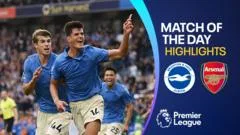 Brighton cruise past Arsenal to end the champions perfect start
