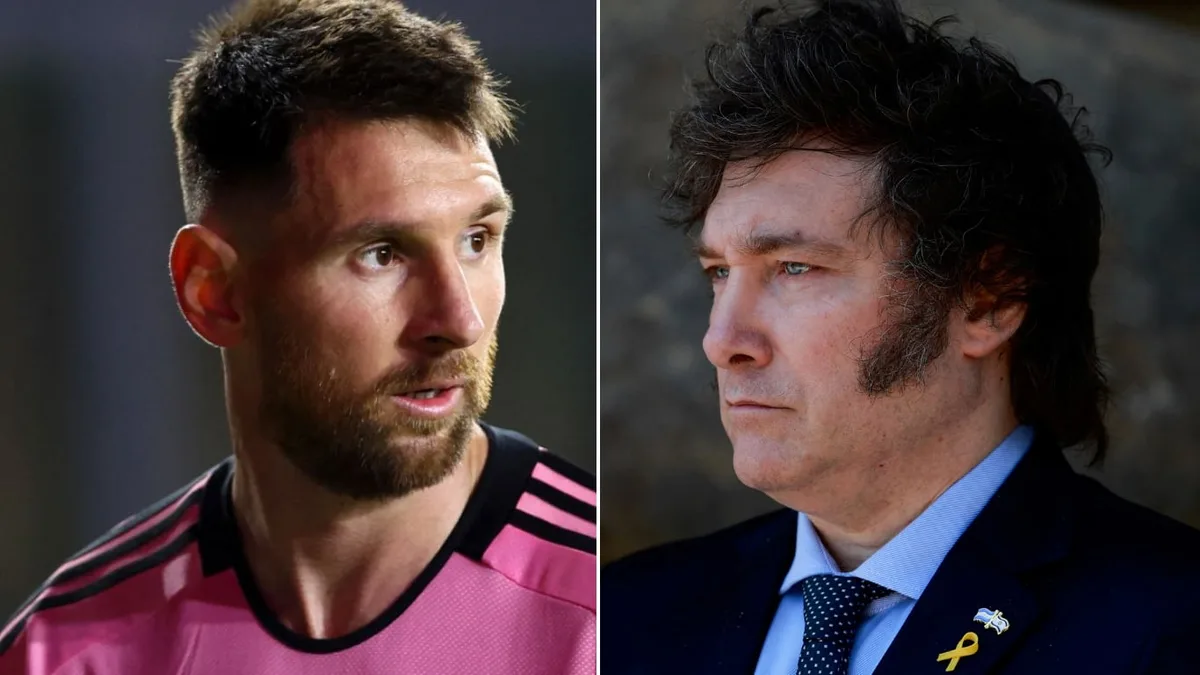 Javier Milei reaccionó al retiro de Messi y lo llamó de una manera particular