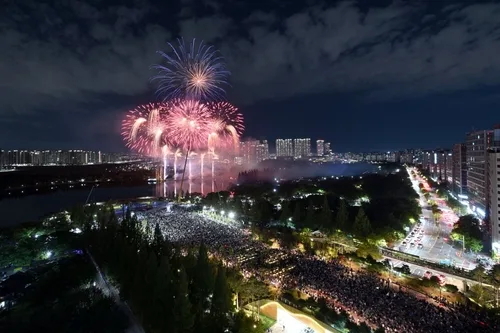 [픽! 고양] 가을밤 수놓은 '2026 고양호수예술축제'