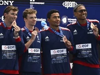 Natation. Léon Marchand et l’équipe de France n’ont pas manqué leur championnat d’Europe à domicile