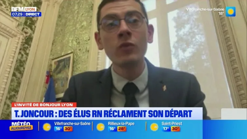 Rémi Berthoux, maire RN de Thizy les Bourgs, est l'invité de Bonjour Lyon ce mardi 1er septembre