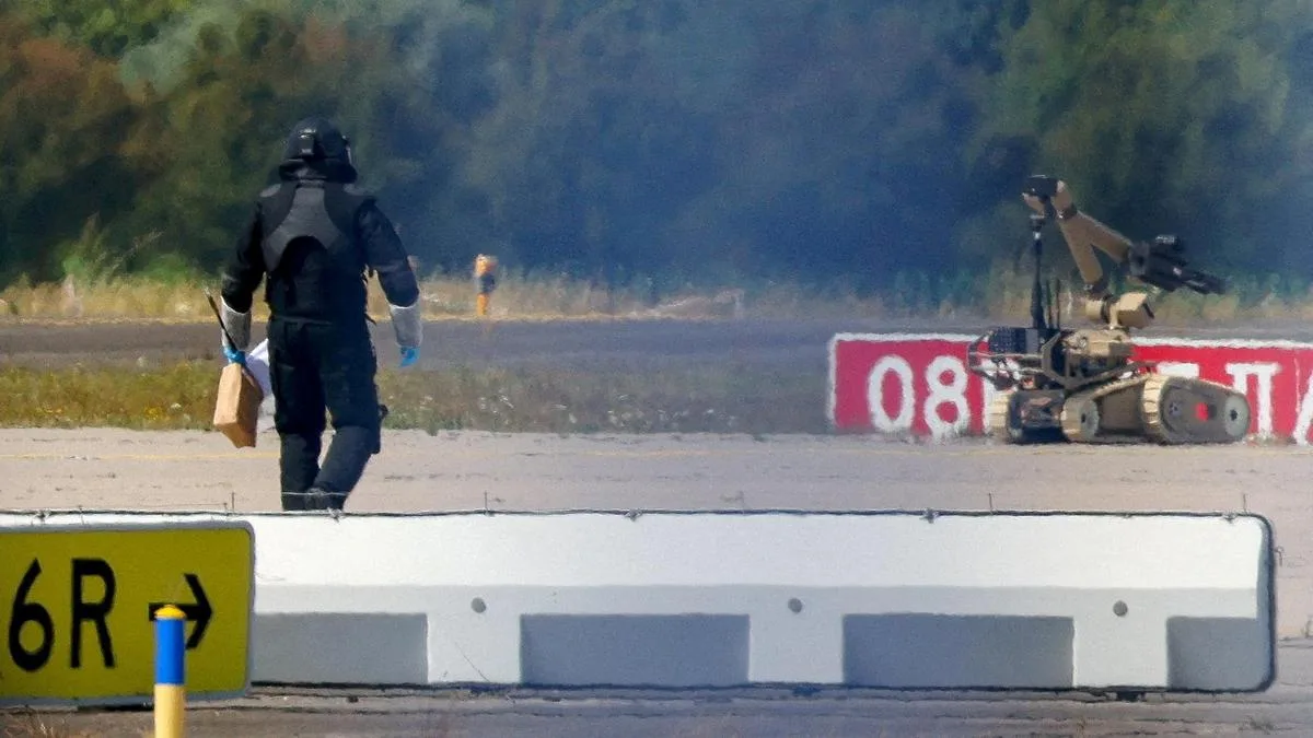 Britain summons Russian charge d'affaires over Leipzig airport attack