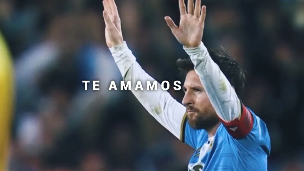 Con un guiño al Balón de Oro, el emocionante video de la AFA para Messi tras su despedida de la Selección: “Te amamos”