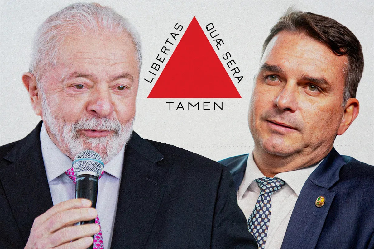 Quaest: em MG, Flávio Bolsonaro e Lula empatam no 1º turno