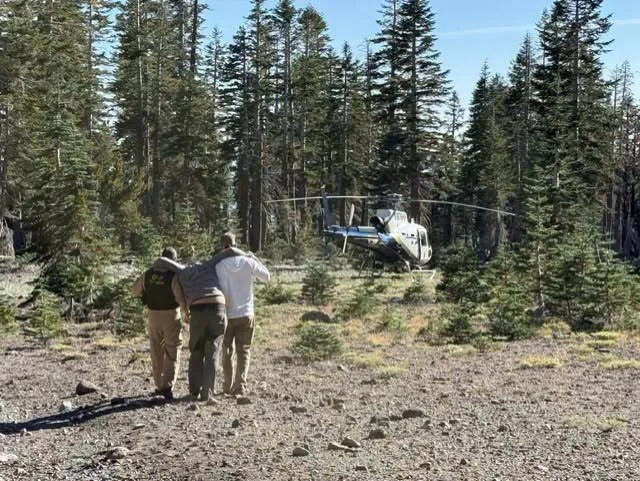 Injured climber crawls down Mt. Shasta in overnight ordeal