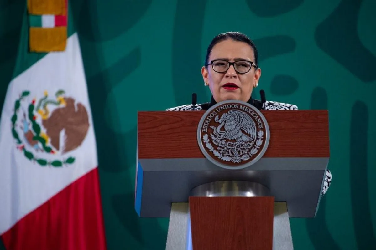 Rosa Icela Rodríguez le pidió a EEUU no deportar a migrantes mexicanos a otros países en reunión con Ronald Johnson