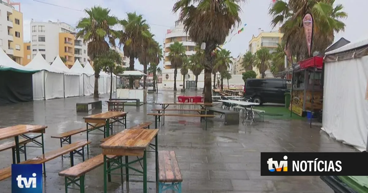 Mau tempo afasta clientes e provoca fortes quebras nas vendas junto às praias