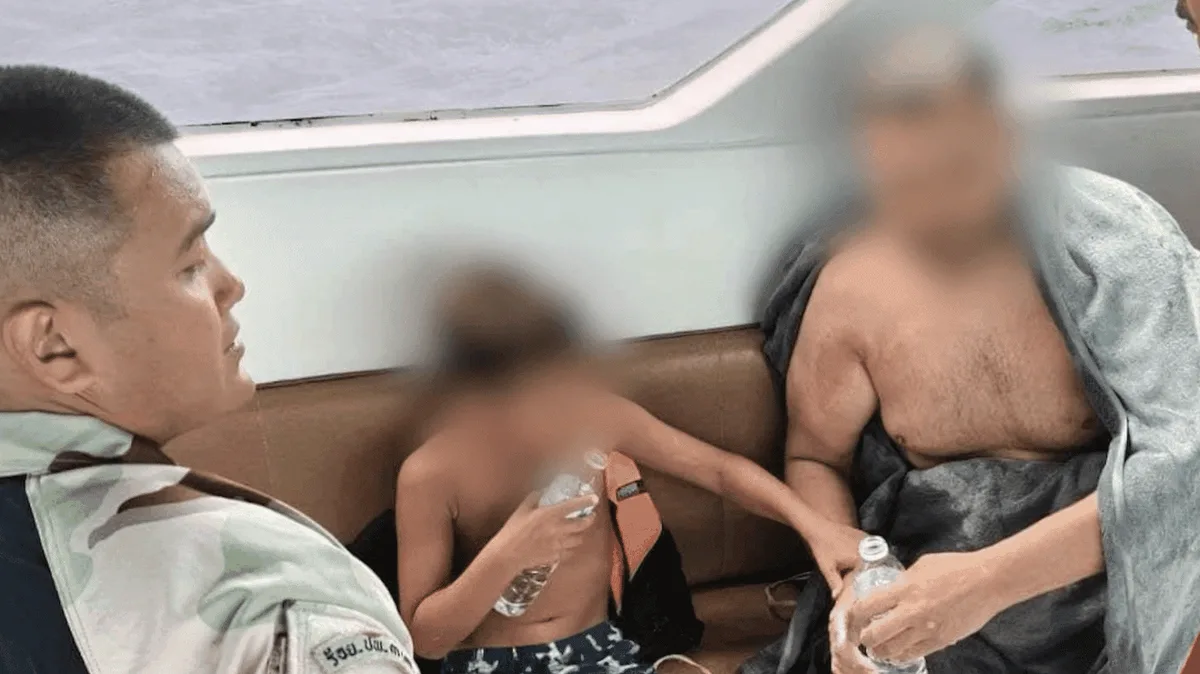 Thaïlande : des Français en jet-ski dérivent pendant 16 heures, le père de famille et ses deux jeunes enfants sains et saufs