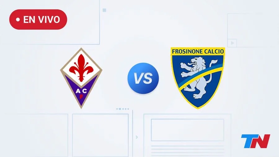En vivo - Fiorentina vs. Frosinone: 0 - 2, por la fecha 2 de la Serie A de Italia