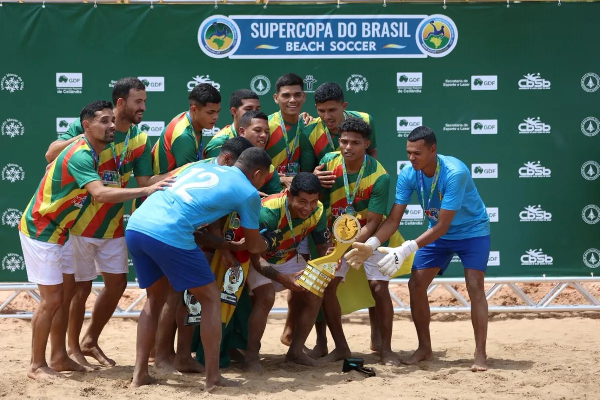 Brasília recebe Supercopa do Brasil de Beach Soccer com 24 equipes