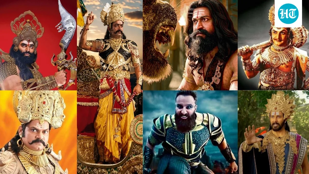 Screen Ravanas who left a lasting impact: From NT Rama Rao, Arvind Trivedi, Akhilendra Mishra, Nitikin Dheer, Saif Ali Khan to Yash next