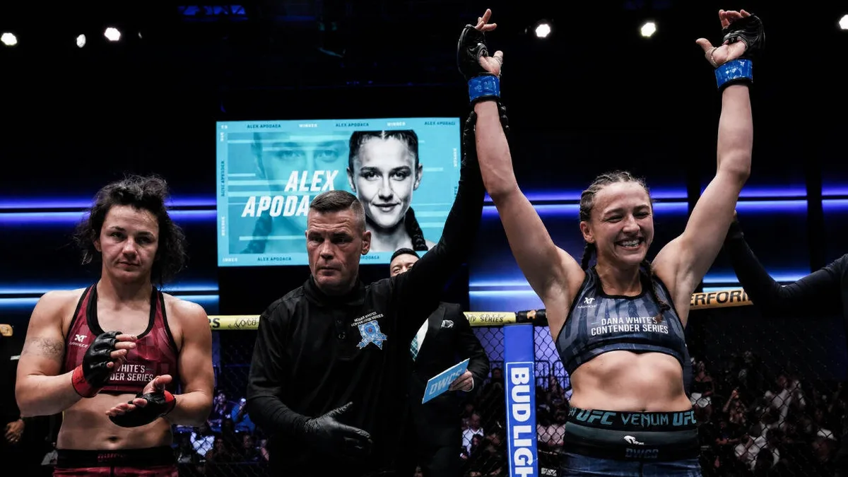 Bella Mir suffers first MMA loss to Alex Apodaca in historic DWCS upset