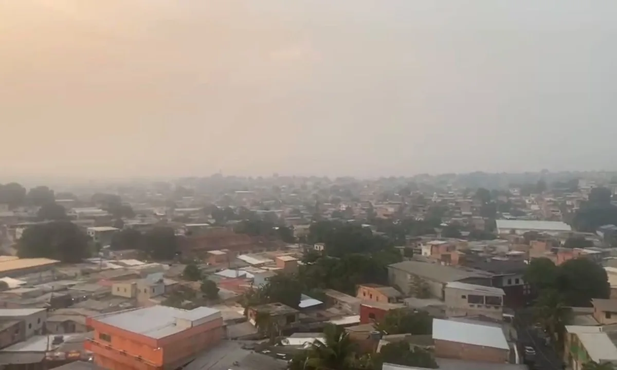 Manaus mantém suspensão das aulas da rede municipal nesta terça-feira devido à má qualidade do ar