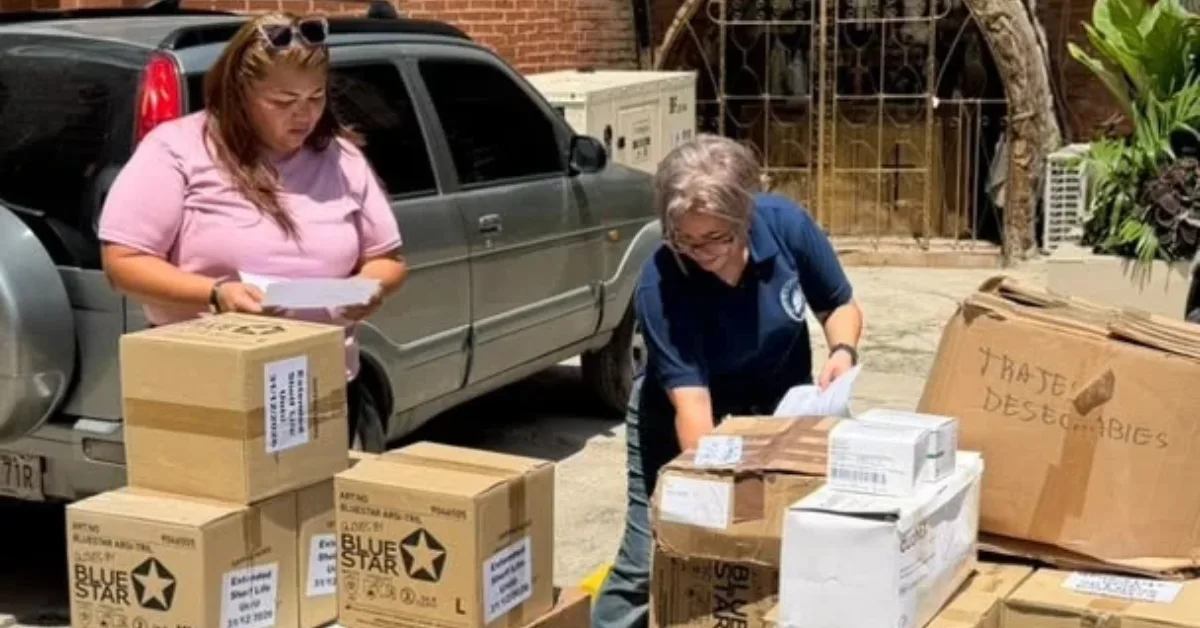 Cámara de Comercio de La Guaira entregó donativos a centros médicos de la entidad