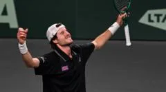 Samuel 'caught off guard' on winning Davis Cup debut