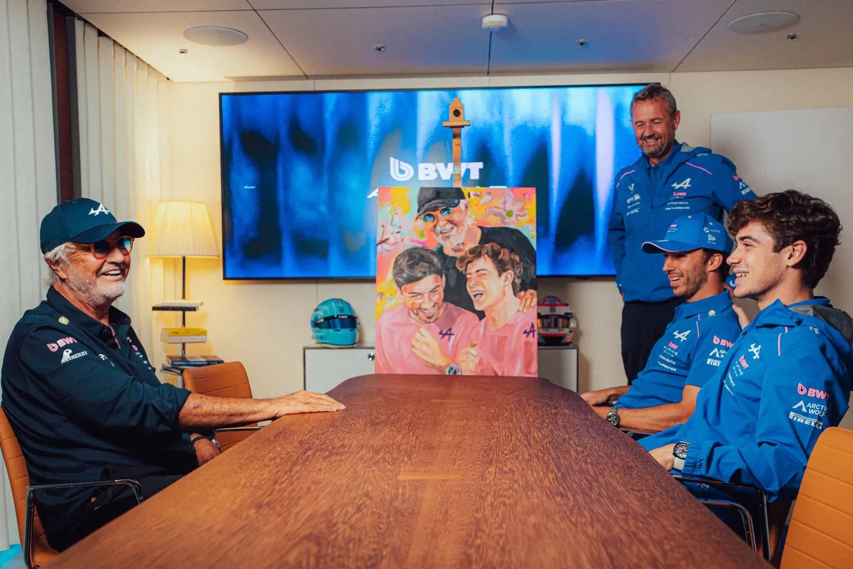 El cómico video de Franco Colapinto con Flavio Briatore y Pierre Gasly para confirmar su continuidad en Alpine en 2027
