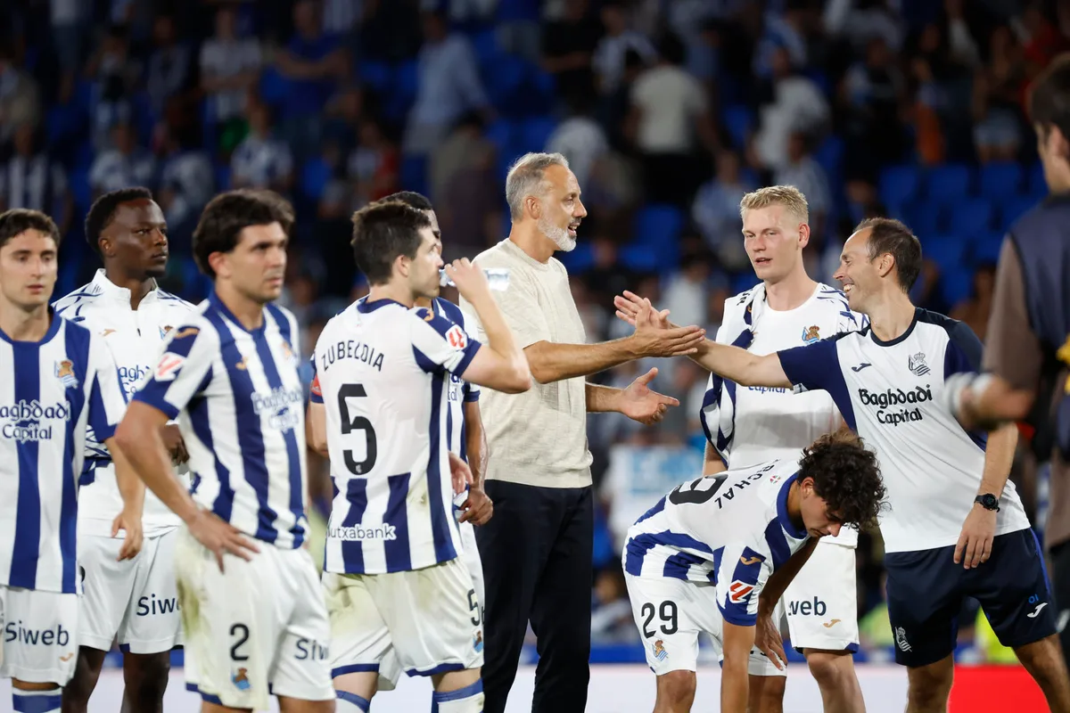 Con Aramburu de titular, Real Sociedad reaccionó en Anoeta para lograr su primera victoria de la temporada
