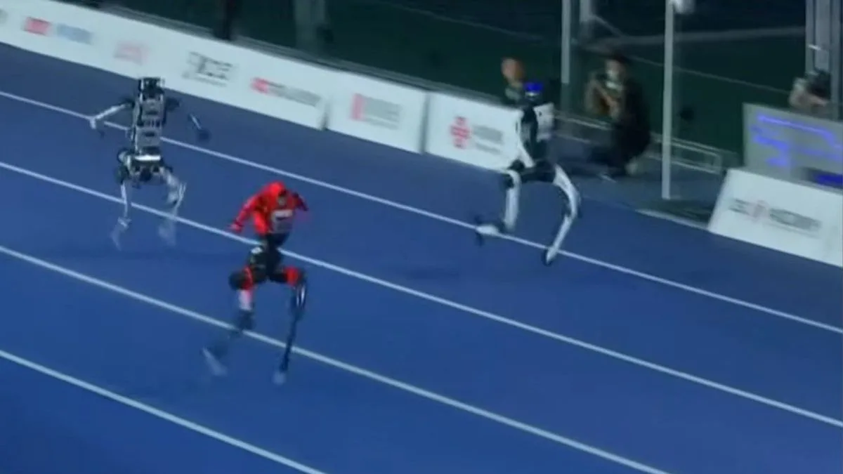Robô humanoide corre 100 m em 9,32 segundos e supera marca de Usain Bolt em teste na China