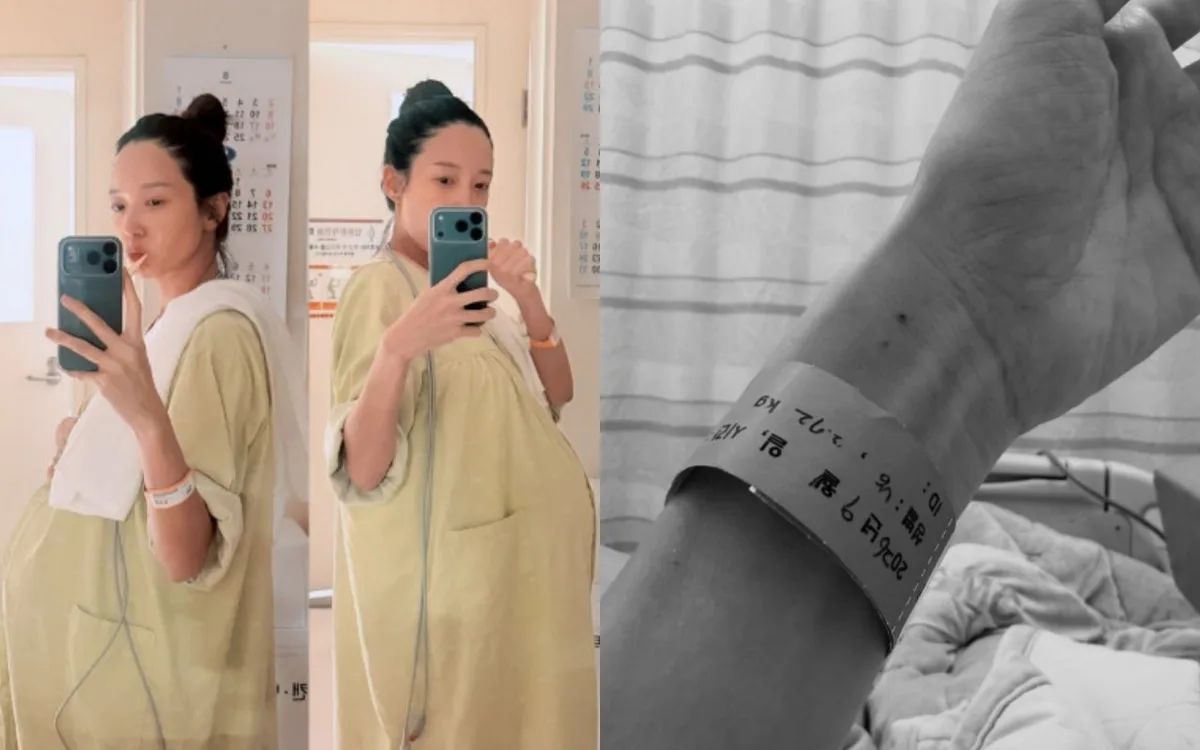 ‘미스코리아 眞’ 김민경, 46세에 엄마 됐다…2.72㎏ 첫아들 출산