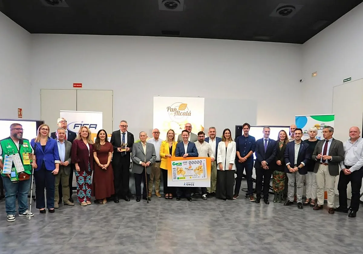 La ONCE dedica un cupón al pan de Alcalá de Guadaíra y el pueblo celebra este día con múltiples actividades