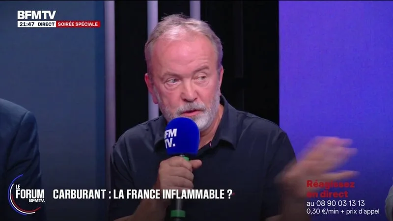 FORUM BFMTV - Prix des carburants: “On paye l’incompétence de nos dirigeants”, tacle Laurent, propriétaire de trois restaurants dans la Manche