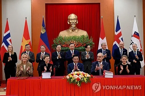 베트남·유럽자유무역연합, FTA 체결…공식협상 시작 14년만