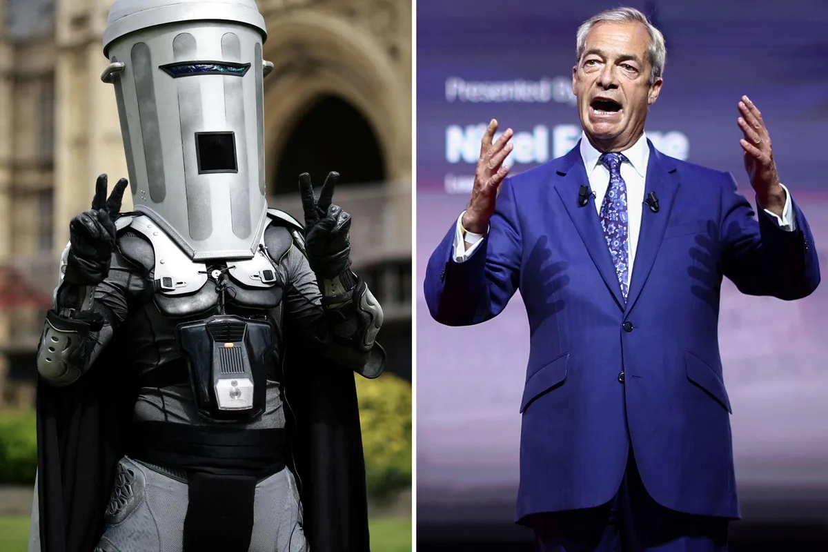 Nigel Farage réélu député au Royaume-Uni dans une élection ubuesque face à un candidat avec une tête de poubelle