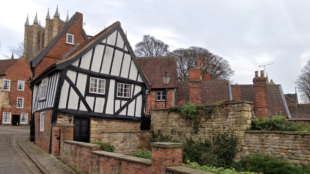In 1933, Lincoln's Crooked House was marked for demolition; work revealed a hidden...