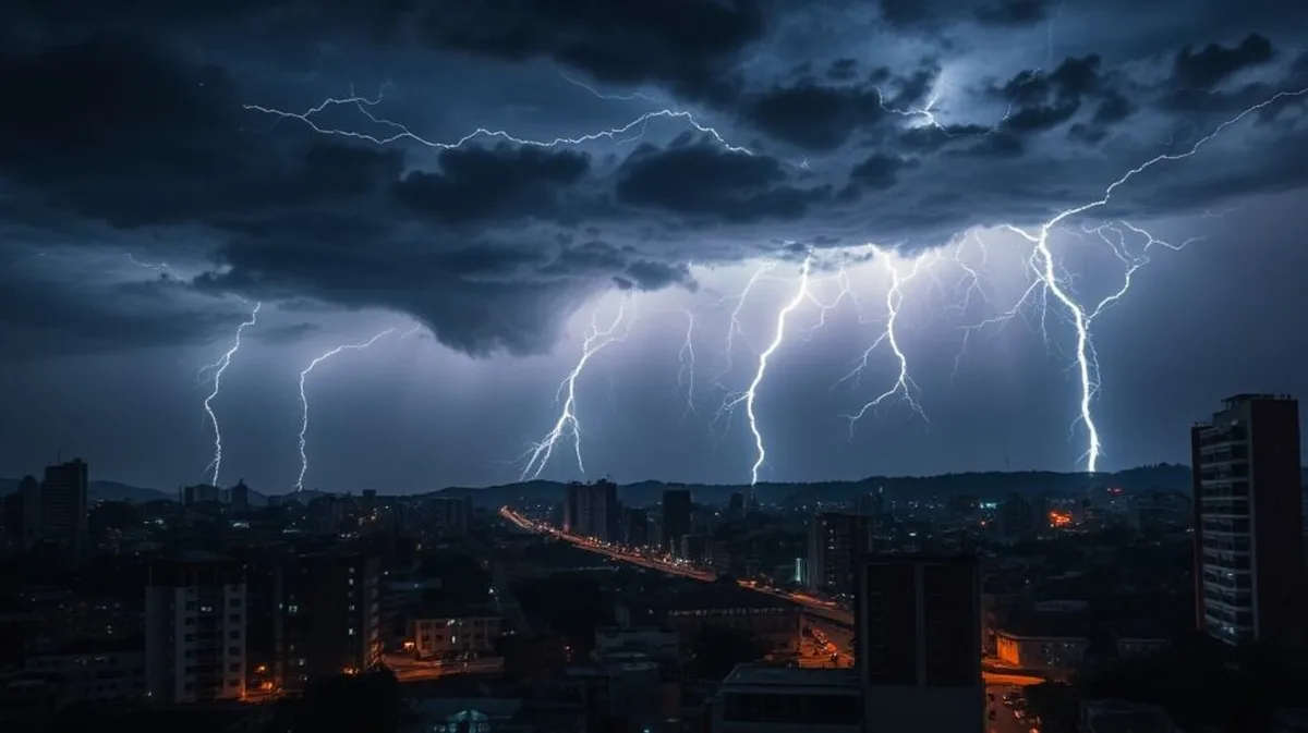 Hay alerta amarilla por tormentas en 4 provincias de la Patagonia para este sábado 17 de octubre