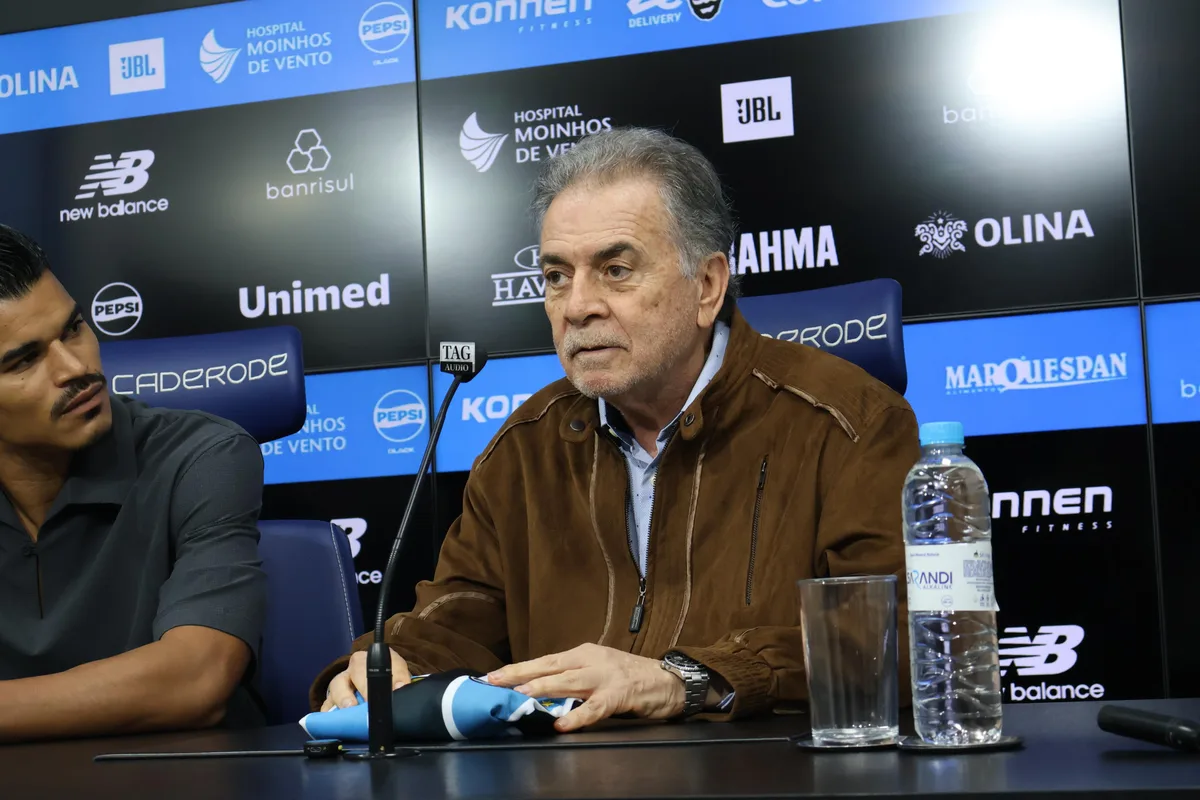 Executivo do Grêmio mantém respaldo a Luís Castro, mas diz: "Tudo na vida tem limite"