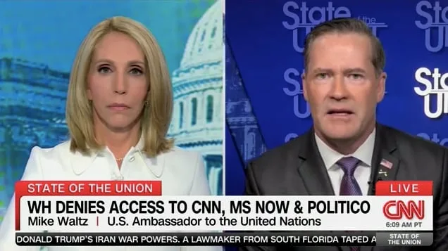Trump Official Clashes With CNN Host on Air Over Press Bans