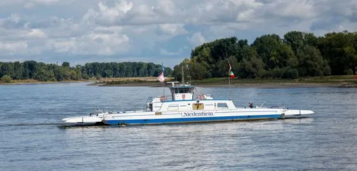 Rhein/Niedrigwasser: Wiederaufnahme des Fährbetriebs mit Einschränkungen