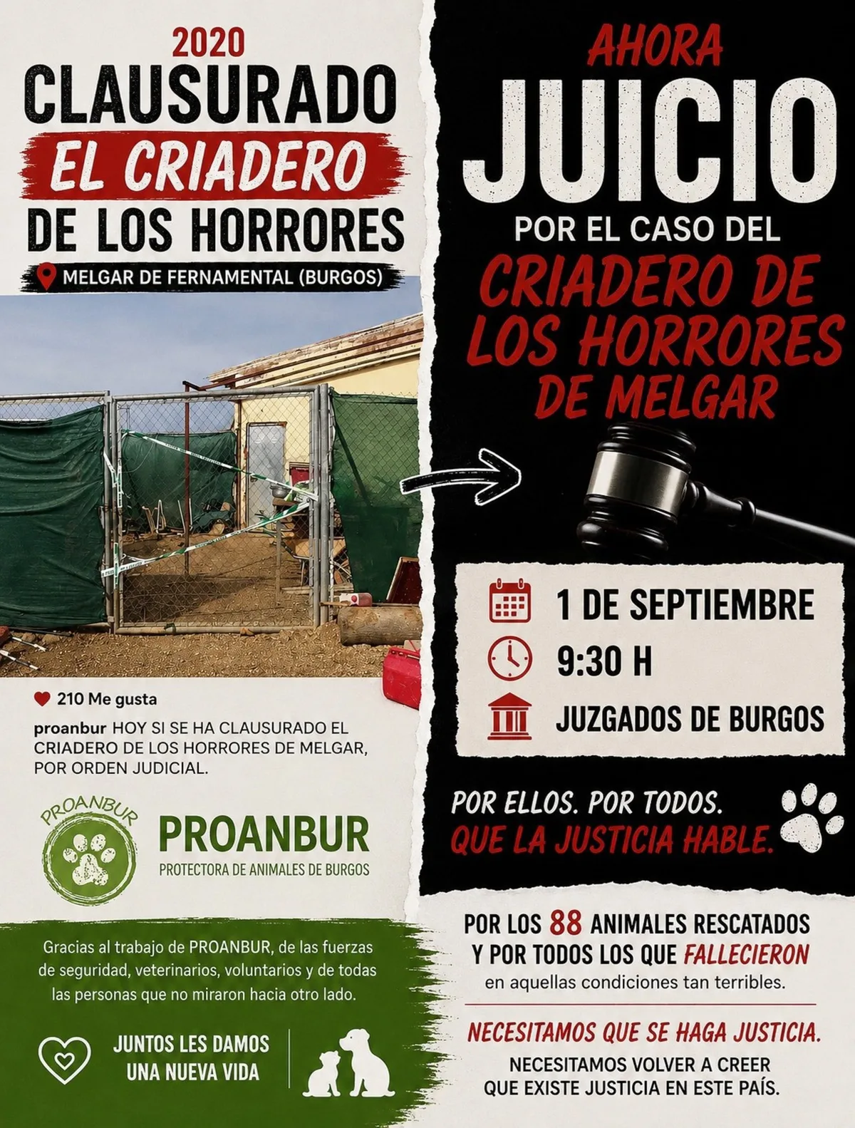 El 'criadero de los horrores' de Melgar de Fernamental (Burgos) llega a juicio tras años de denuncias y una extradición