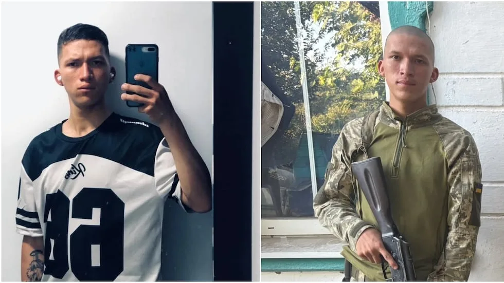 El último mensaje de un joven colombiano que desapareció en medio de la guerra en Ucrania