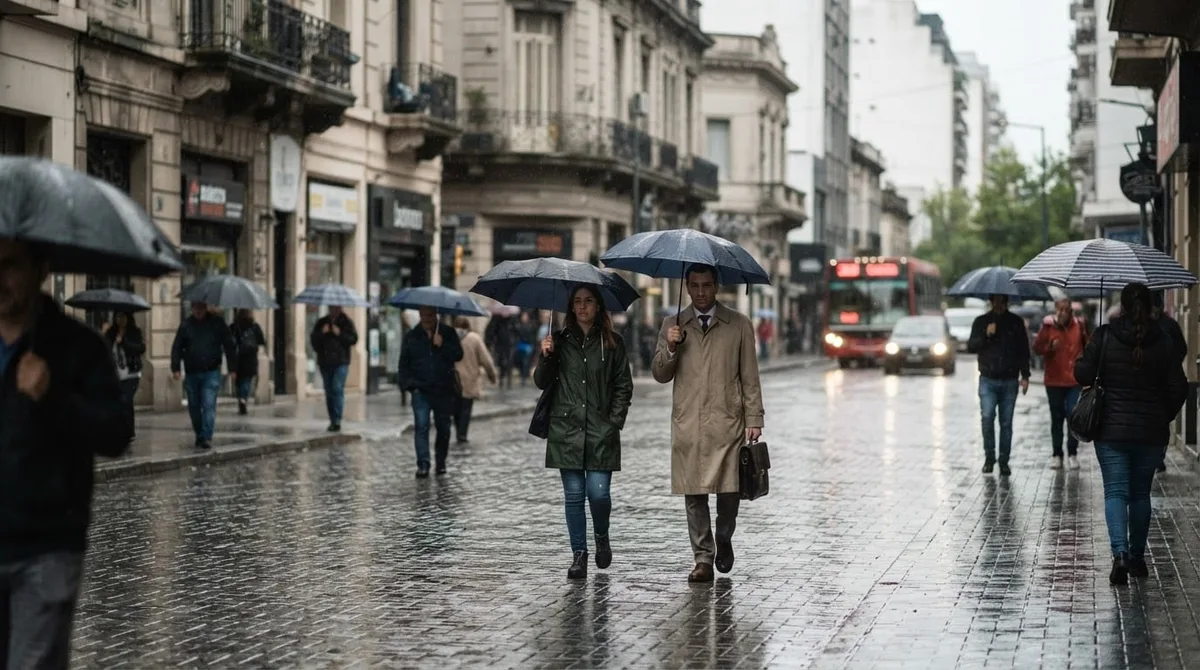 Clima en Ciudad Autónoma de Buenos Aires hoy jueves 3 de septiembre: lluvia ligera