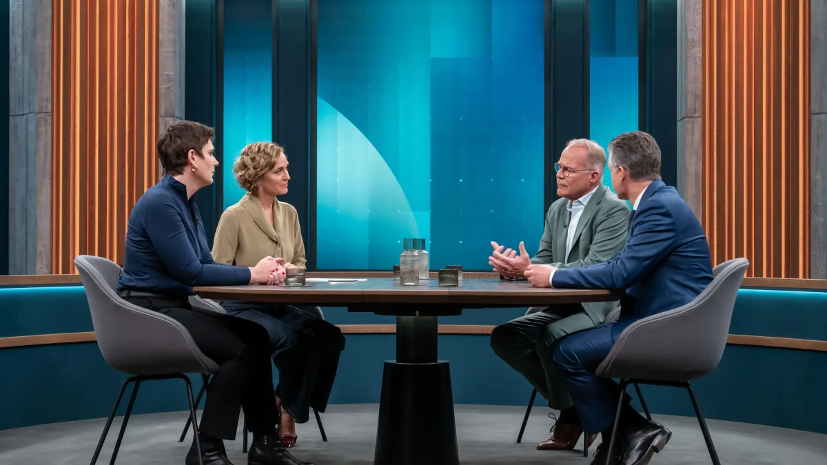 TV-Kritik: Caren Miosga bittet Schwarz-Rot zur Paartherapie