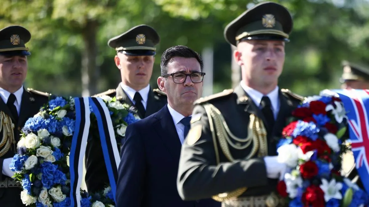Leaders join Zelenskiy for Ukraine's Independence Day