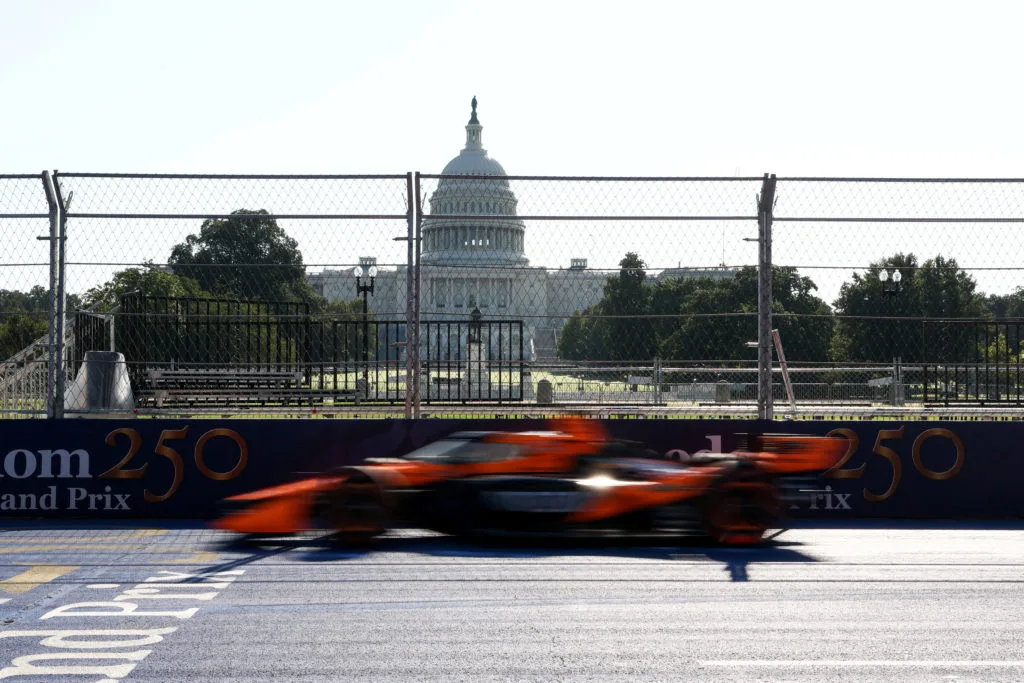 Trump will kick off the IndyCar race before cars zoom through Washington's streets
