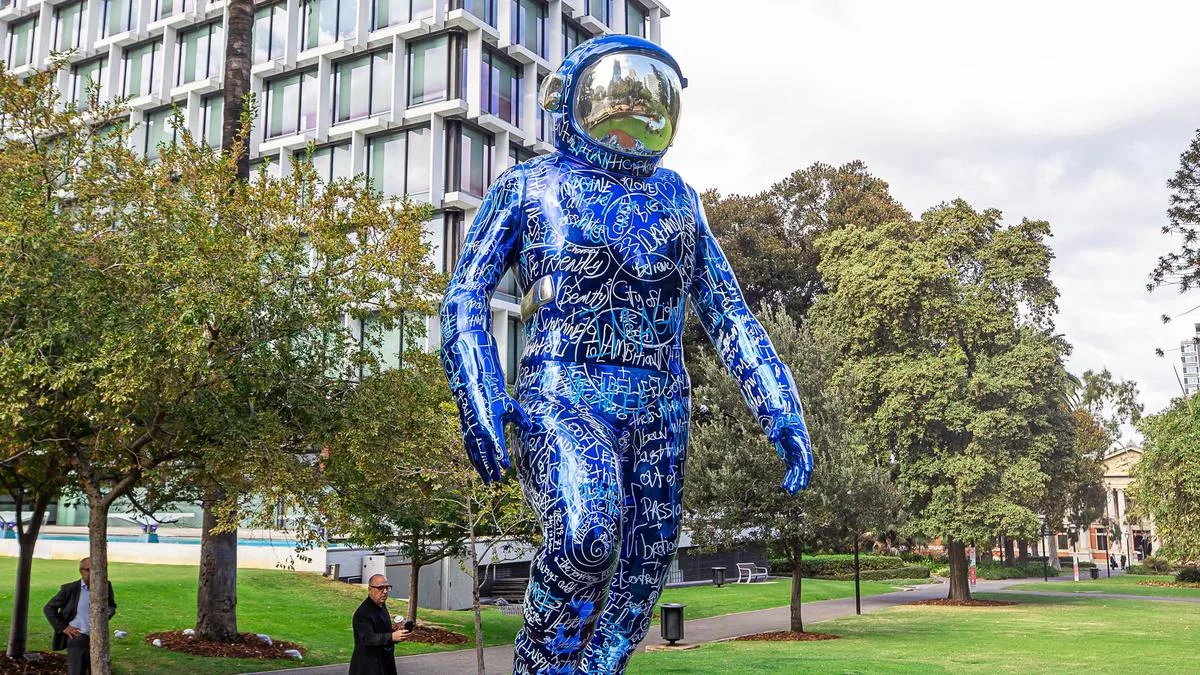 REVEALED: Iconic location revealed as home for 7m tall graffiti covered Spaceman to touch down in 2027