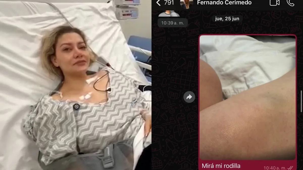 Nadia Beller publicó chats con Fernando Cerimedo en los que lo acusó de violencia de género: “Tengo que alejarme de vos”