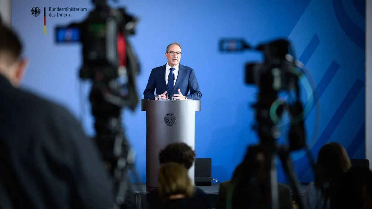Kriminalität: Dobrindt: „Beteiligung fremder Mächte“ nicht ausgeschlossen
