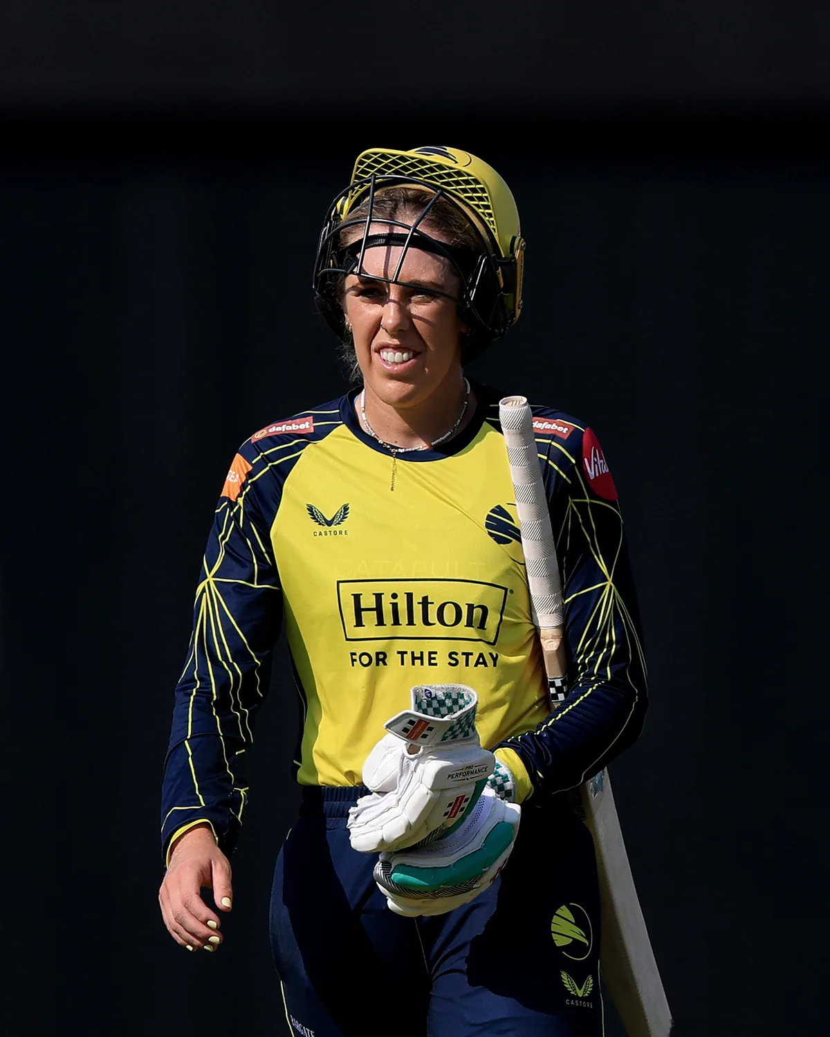 Adams century crushes Durham to power Hampshire title push