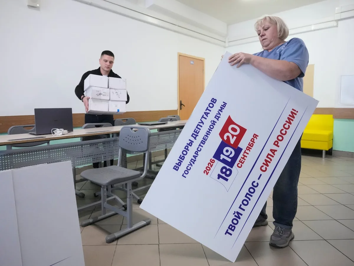 Ukraine launches biggest Moscow drone attack as Russia votes