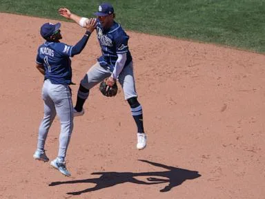 Rays complete 2nd 9-0 West Coast trip in MLB history with 8-4 win over Athletics