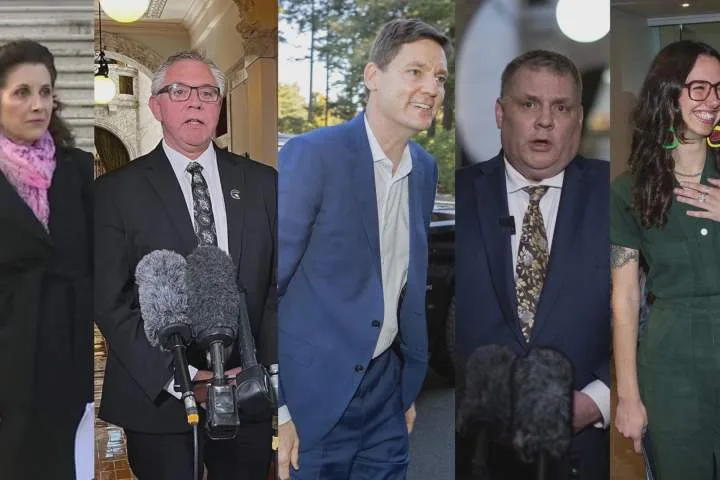 Here are the B.C. party leaders as voters go to the polls