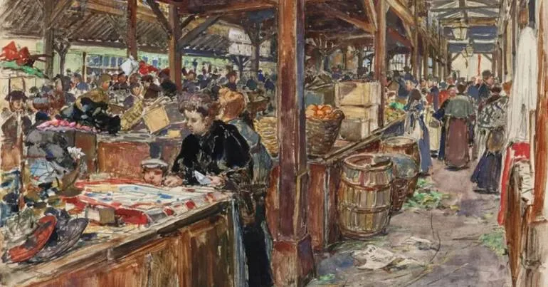 Enfants Rouges. O mercado que resistiu 400 anos até ao fogo